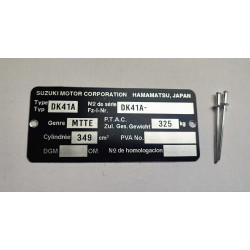Plaque de cadre DR 350 - DK41A