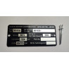 suzuki GN 125 - nf41a frame plate