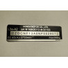 Honda CBR650 frame label L3e-A2 – manufacturer plate