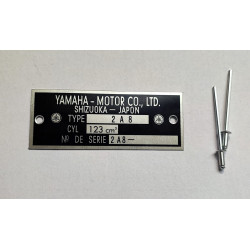 Plaque de cadre 125 DTMX - 2A8