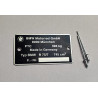 Plaque de cadre BMW R75/7