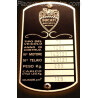 Ducati Meccanica Id Plate - Data plate