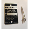 Peugeot 104 103 sp frame plate