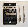 Peugeot 102 Frame Plate