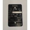 Frame plate MBK