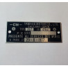 Honda 2J7 Frame plate