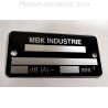 Plaque MBK