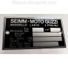 Plaque de cadre Ducati