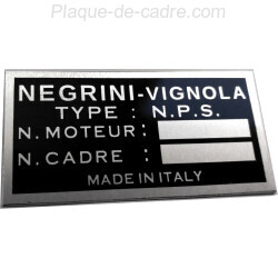 Plaque de cadre Negrini Vignola