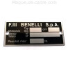 Plaque de cadre Benelli